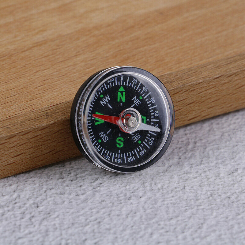 30mm Mini Compass Camping Hiking Outdoor Travel Navigation Wild Survival .l8