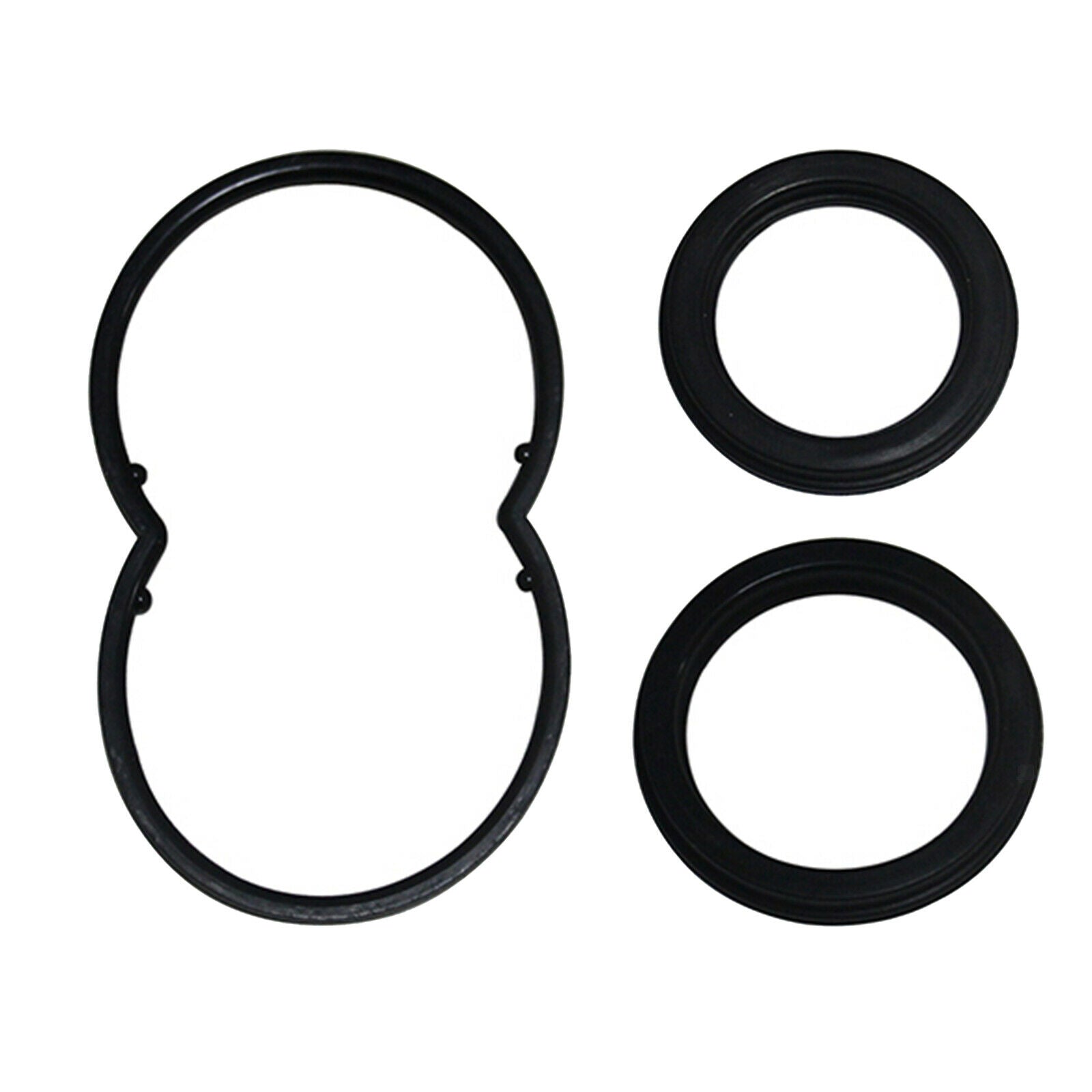 Leak Repair Kit 3 Pieces Seals for Dodge Seal Kit Hydro-Boost Leak Black