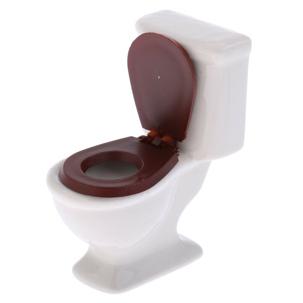 1:12 Simulation Washing Machine & Ceramic Bathroom Set Furniture Supplies
