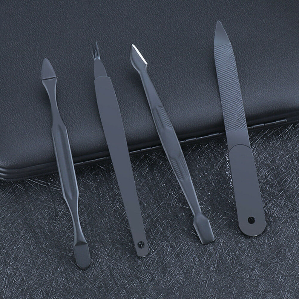 7PCS Manicure Set Pedicure Tools and Nail Clippers Professional Stainless Steel