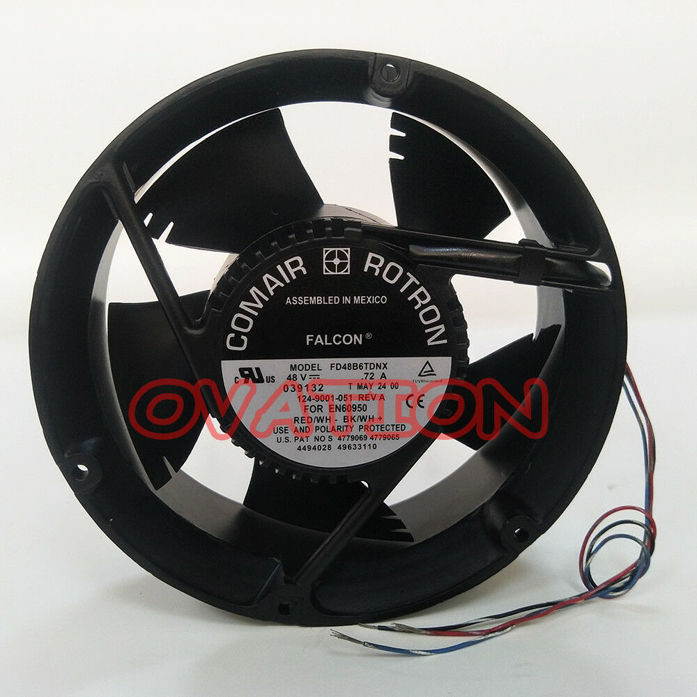 For 1pcs COMAIR 17251 FD48B6TDNX 48V 0.72A Fan 17cm