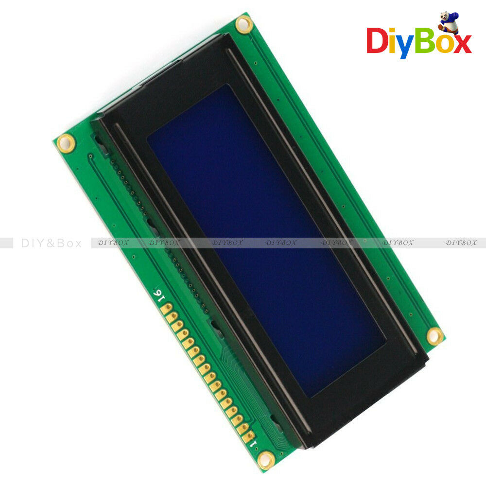 Blue 2004 LCD Display 20x4 Character Module 3.3V  w/Tutorial,HD44780 Controller
