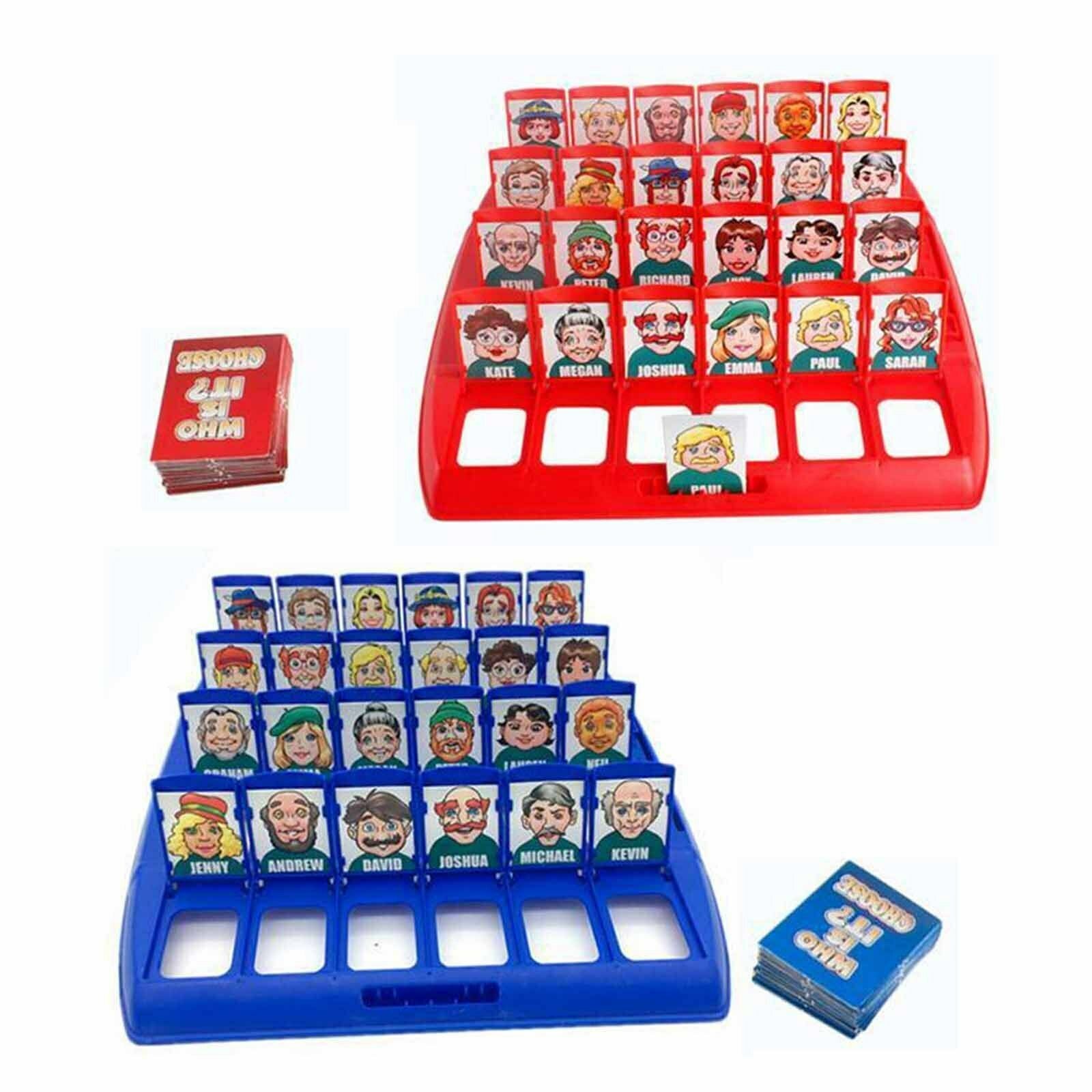 Fun Who Is It Board Game Guessing Games Kids Children Adults Family Party