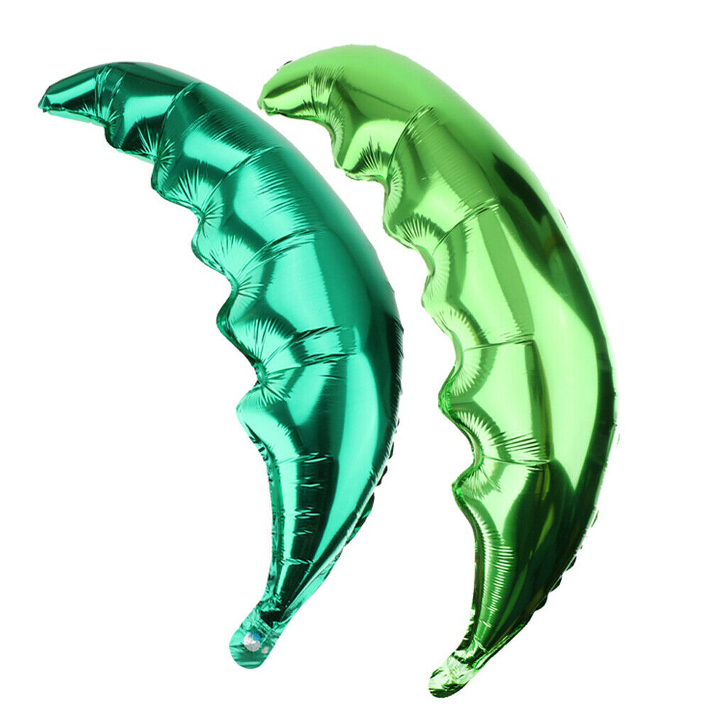2Pcs Summer Aluminium Foil Balloons Hawaiian Wedding Decors Ornament Toys