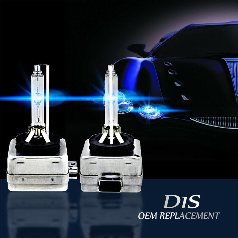 2PCS Stable D1S 6000K Xenon Bulbs Lamp Hid Car SUV Headlight Kit 12V 35W White