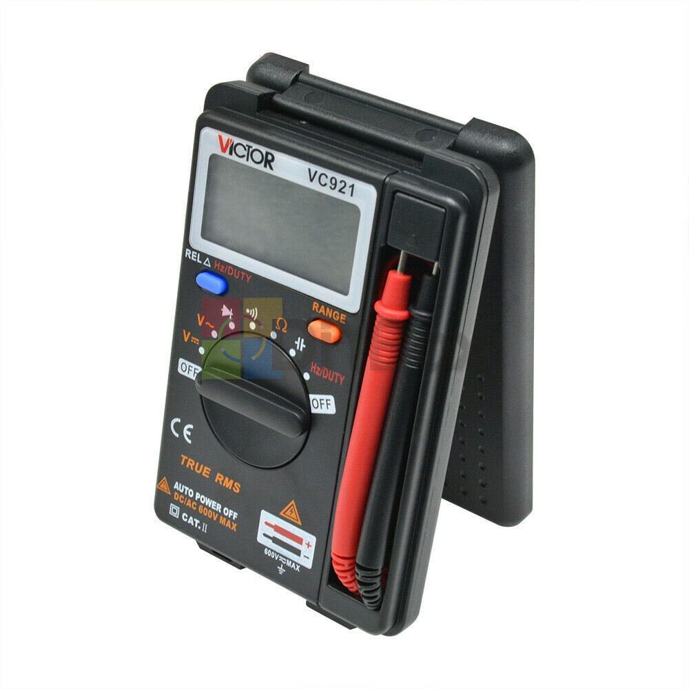 New 3 3/4 VICTOR VC921 Digital Pocket LCD DMM Multimeter Voltmeter Frequency