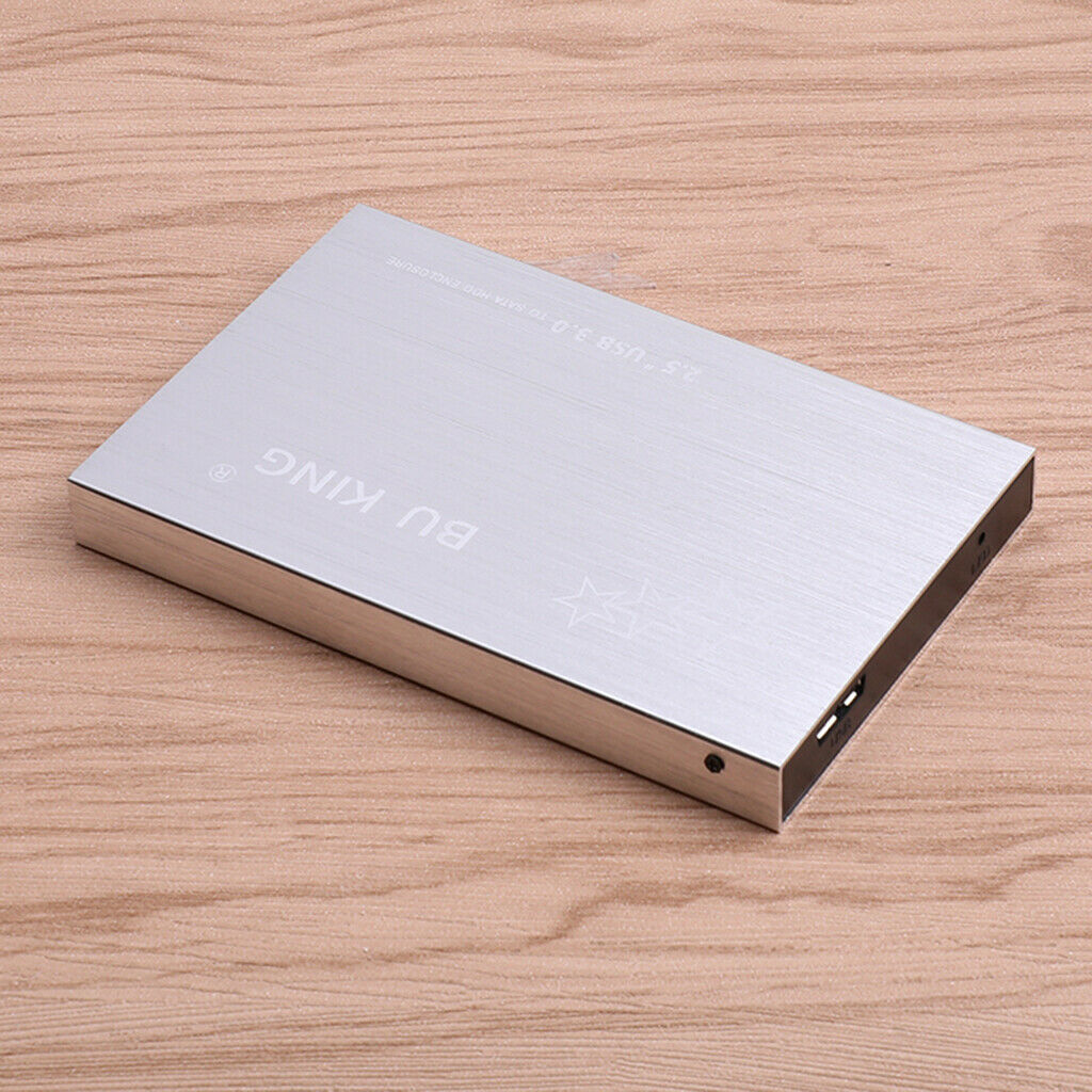 Aluminum Alloy Portable 60G External 2.5" HDD SSD Data Transfer for Laptop