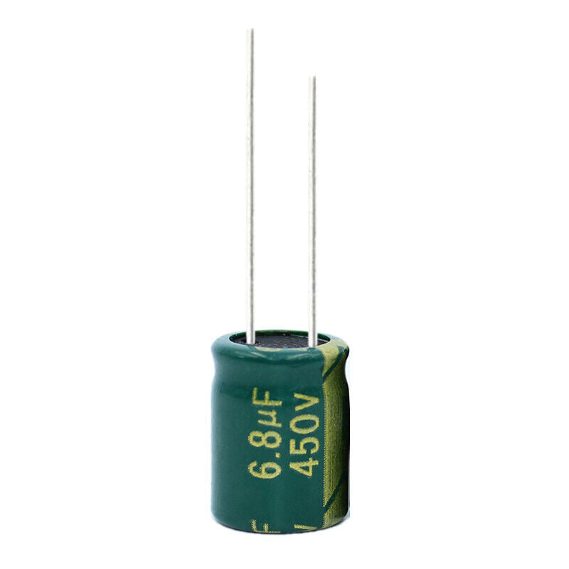 50pcs 450v6.8uf Aluminum electrolytic capacitor Power adapter inverter 10x13mm
