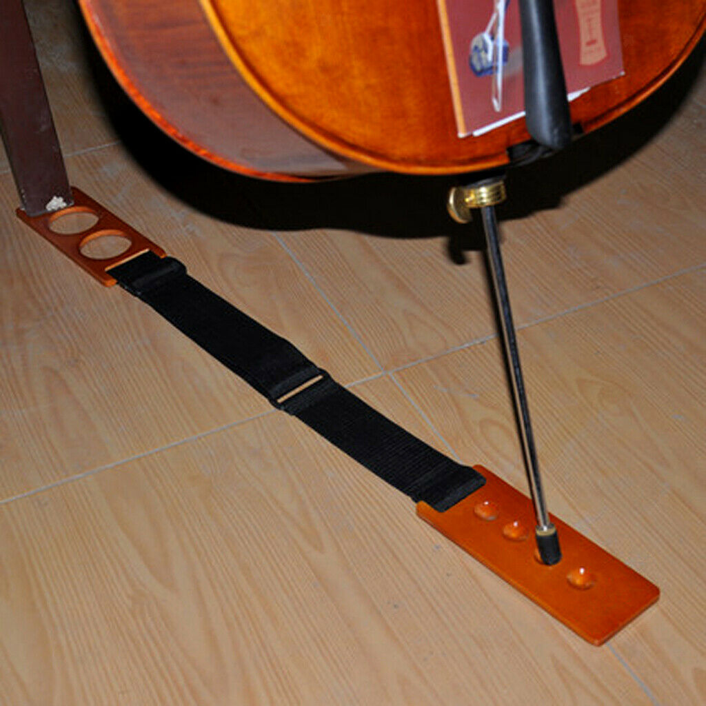 Cello Endpin Stop Holder Durable with Strap Band Instrument Accessories
