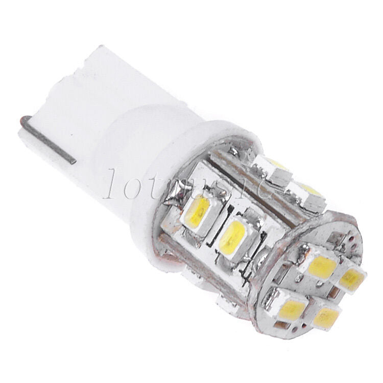2 Pcs T10 12 SMD 1210 LED Car Wedge Side Lights Lamp Bulb 12V White
