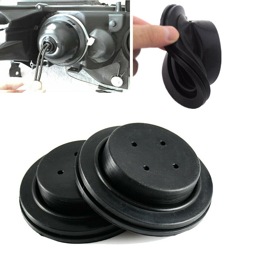 2* flexible rubber housing seal caps dust covers for car light retrofit Seal Cap