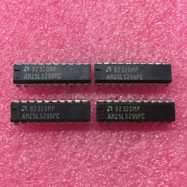 1PCS  8-BIT SHIFR/STORAGE REGISTERS IC AMD DIP-20 AM25LS299PC AM25LS299