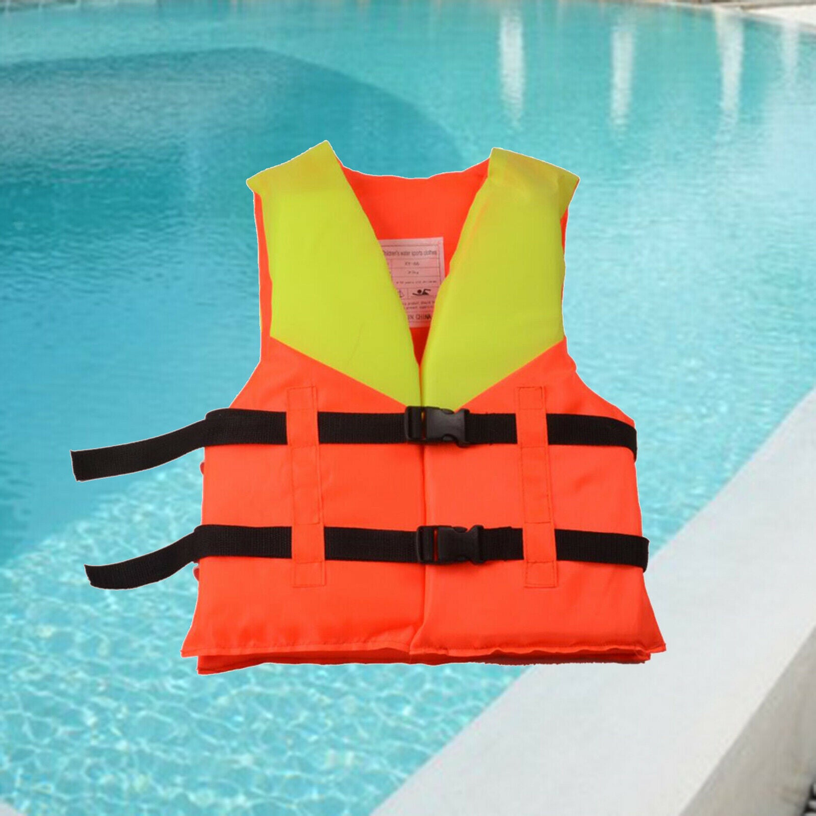 Child Float Jacket Kids Swim Vest Universal with Safety Strap Age 4-10 Years