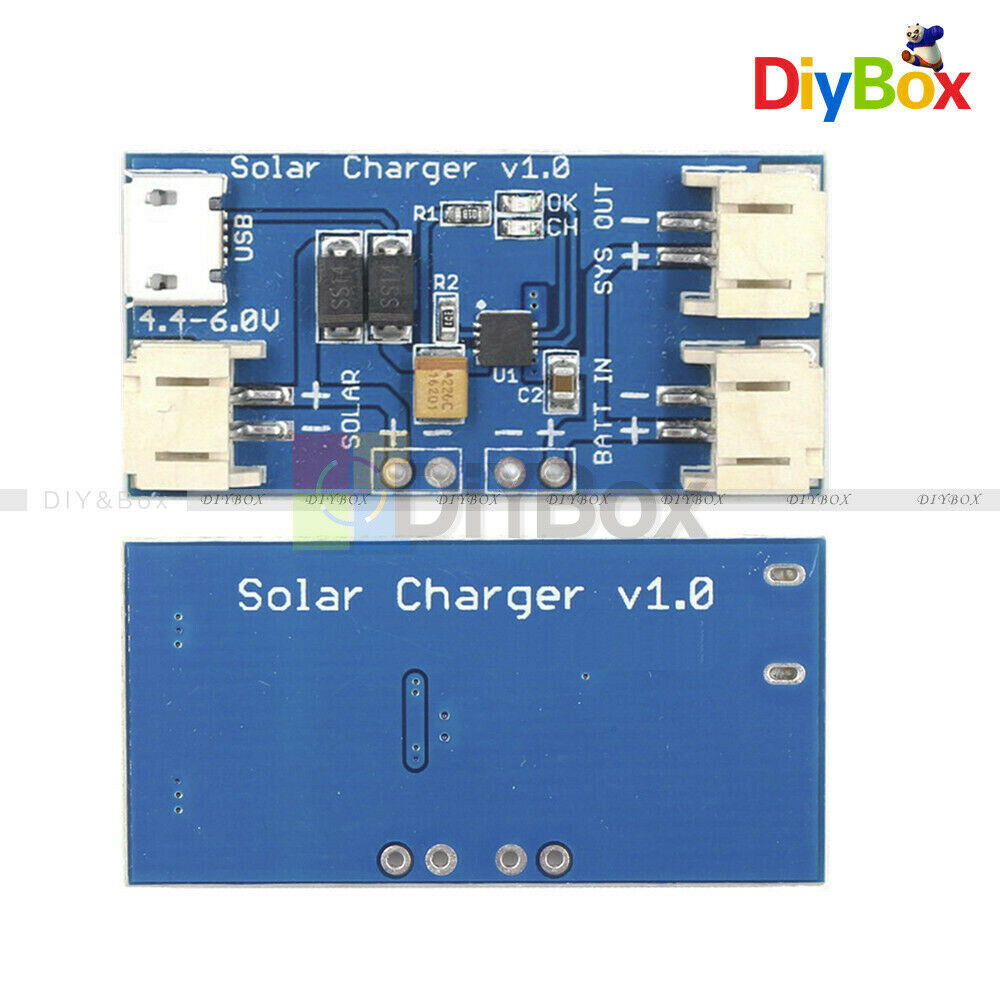 CN3065 Mini Solar Lipo Lithium Battery USB Charger Board Module 500mA DC 4.4-6V