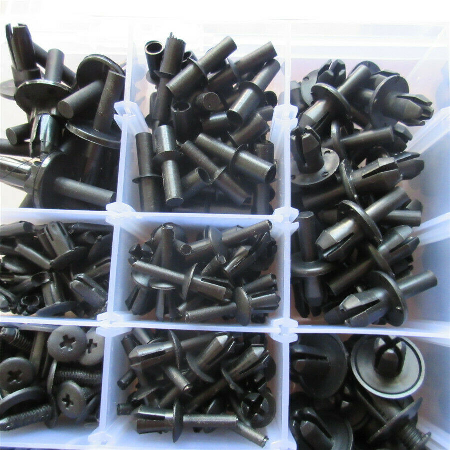 456 pcs Plastic Bumper Fastener Rivet Clips Automotive Furniture Assembly