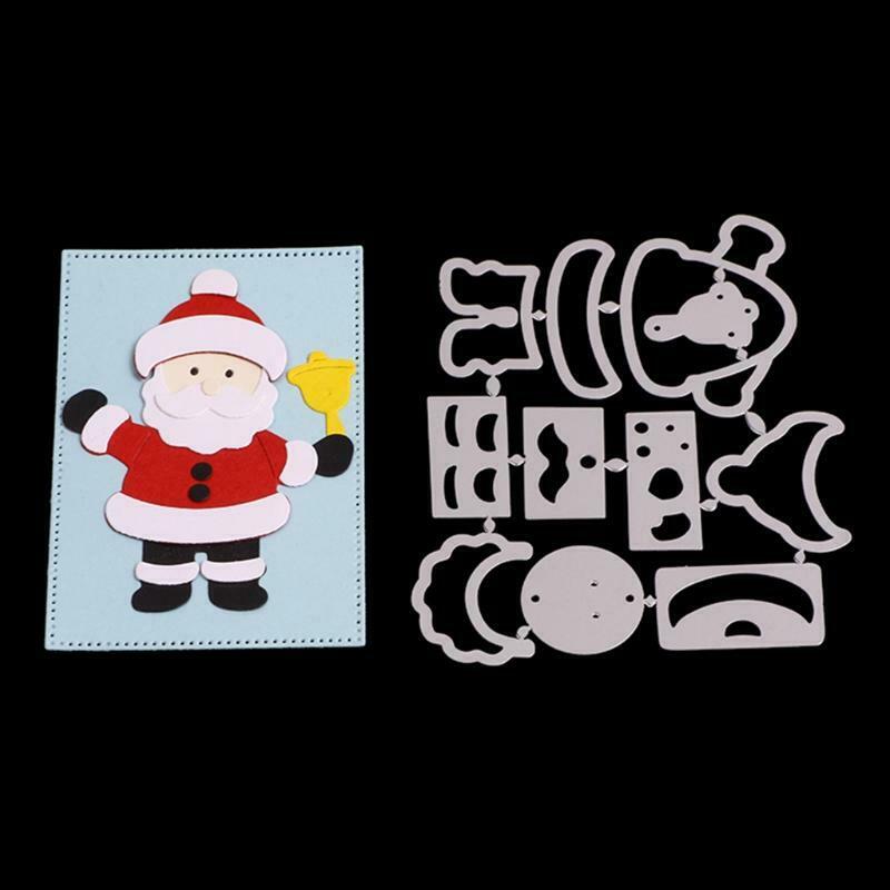 Christmas Santa Metal Cutting Dies Stencil DIY Scrapbooking Album Paper Template