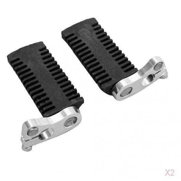 4PCS Passenger Footpegs Rear Rest Peg Pedals For 43cc 47cc 49cc Pocket Bike