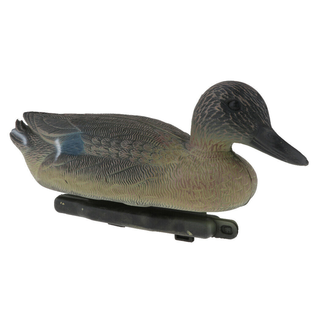 Duck Decoy Floating Decoy Lifelike Duck Garden Decors Ornaments Scarecrow