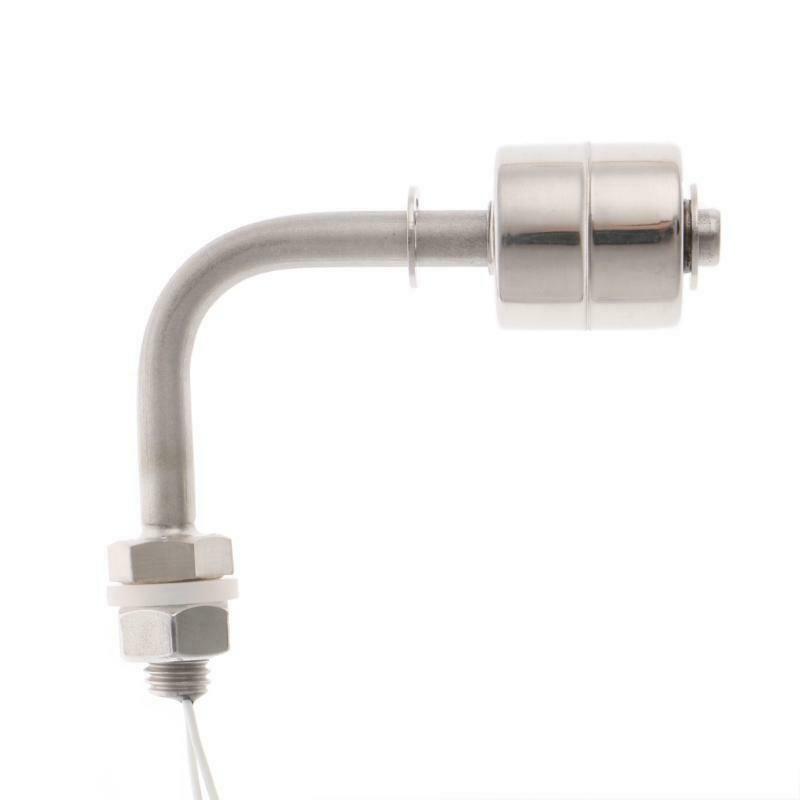 Stainless Steel Float Switch Right Angle Vertical Head Liquid Water Tank Level