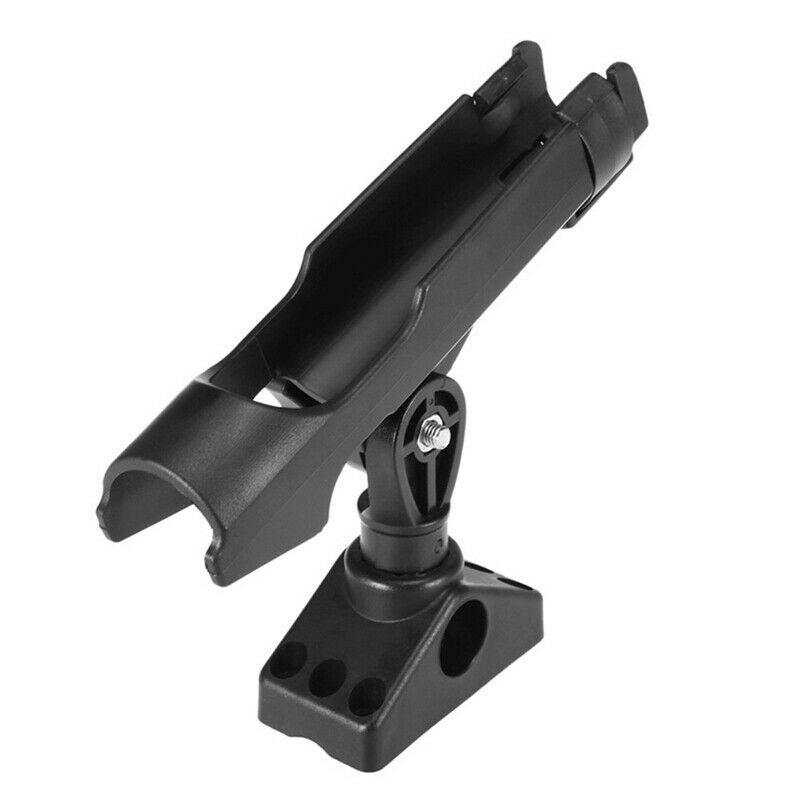 Rowing Boats Kayak 360 Degrees Rotatable ABS Fishing Rod Holder Adjustable FH6K3