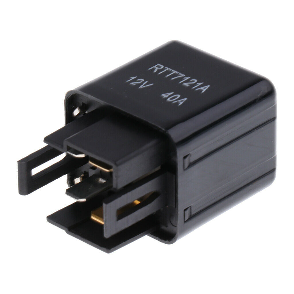 5 Pieces Replacement 12V DC 40A Relay Connector, Replacement for  Part Number