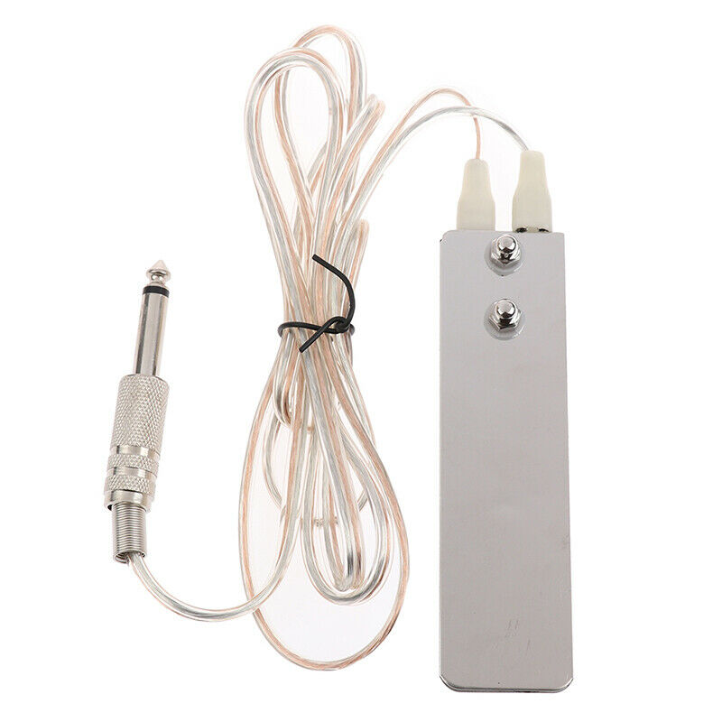 Stainless Steel Tattoo Foot Switch Pedal With ThreadTattoo Machine Access.l8