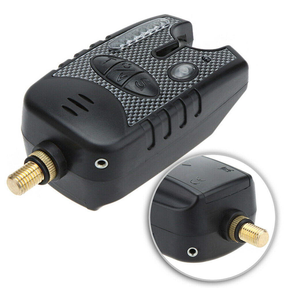 Fishing Alarms Bait Alarm Running LED Wireless Indicator Fishing Rod Rest