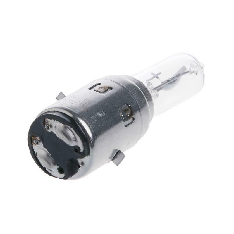 Motorcycle DC 12V 35W BA20D Headlight Halogen Xenon Bulb White Light