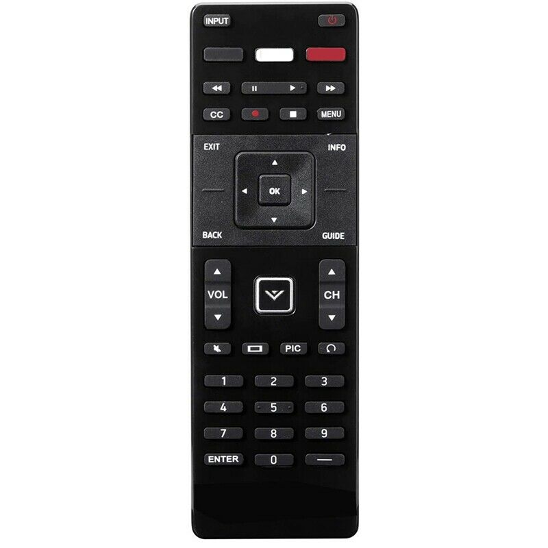 Replacement XRT122 for Vizio LED TV Remote Control for NETFLIX IHeart RADIO BuX2
