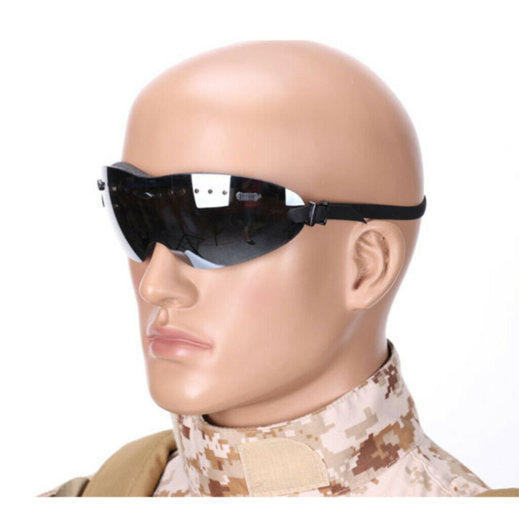 Hunting Goggle Eye Wear Glare UV Blocking Glasses Men Sports Black