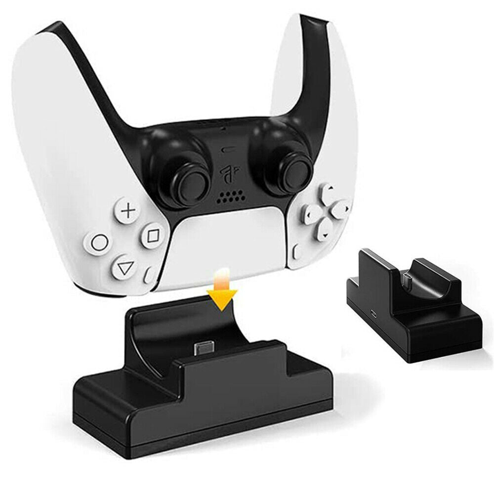 For PS 5 Controller Charger Single USB Fast Charging Docking Station Stand