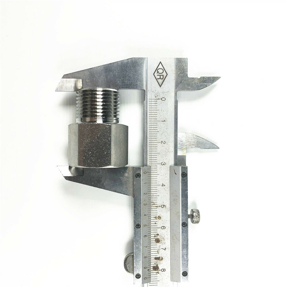 304 Stainless Steel M20x1.5mm Male to 1/2" Female NPT Thread Adapter Coupler