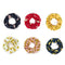 6x Ladies Scrunchies Daily Hair Band Hair Ring Scrunchy Hair Accessories