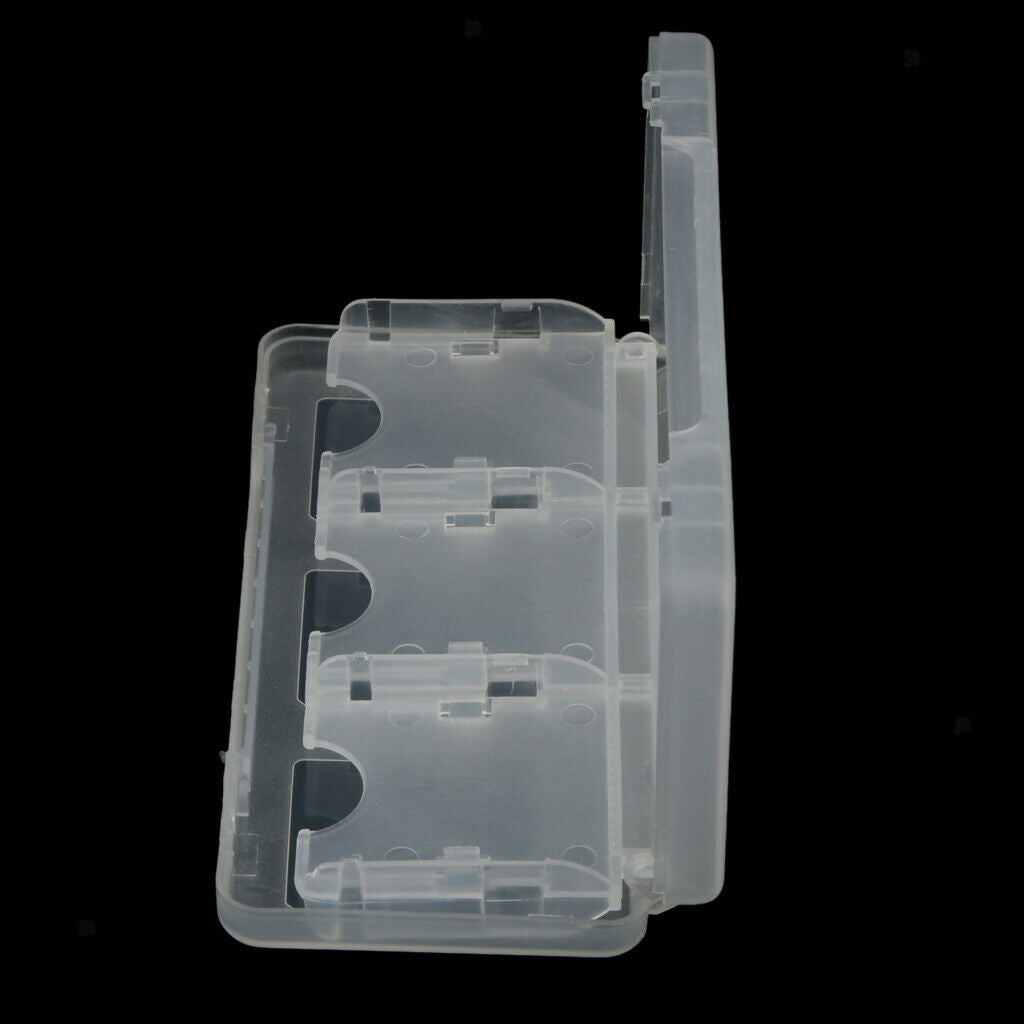 2x 6 in 1 Game Card Case Holder Box Storage for   DSI LL White