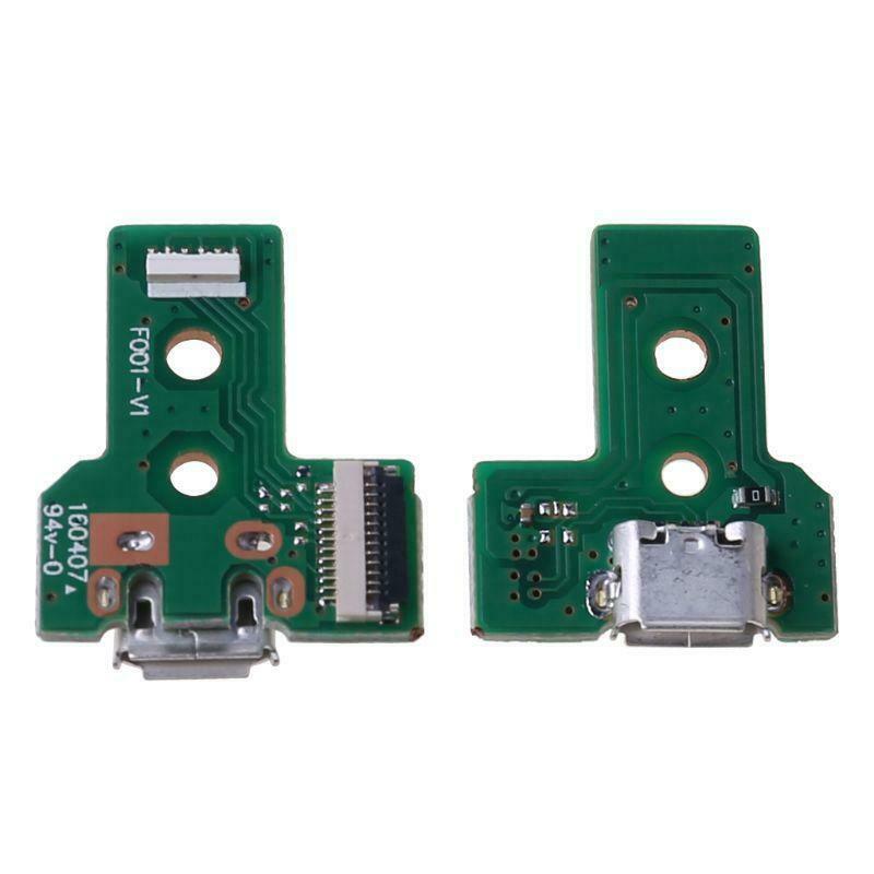 USB Charging Port Board With 12 Pin Flex Cable For JDS-030 PS4 Controller