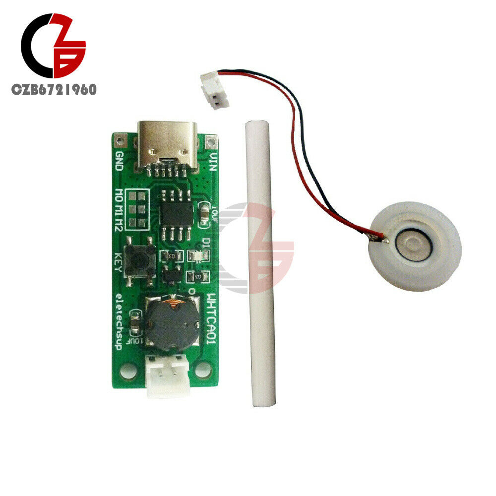 Mini Type-C Mini Humidifier Humidifier Controller Atomizer DIY Kit DC 3.7-5.5V