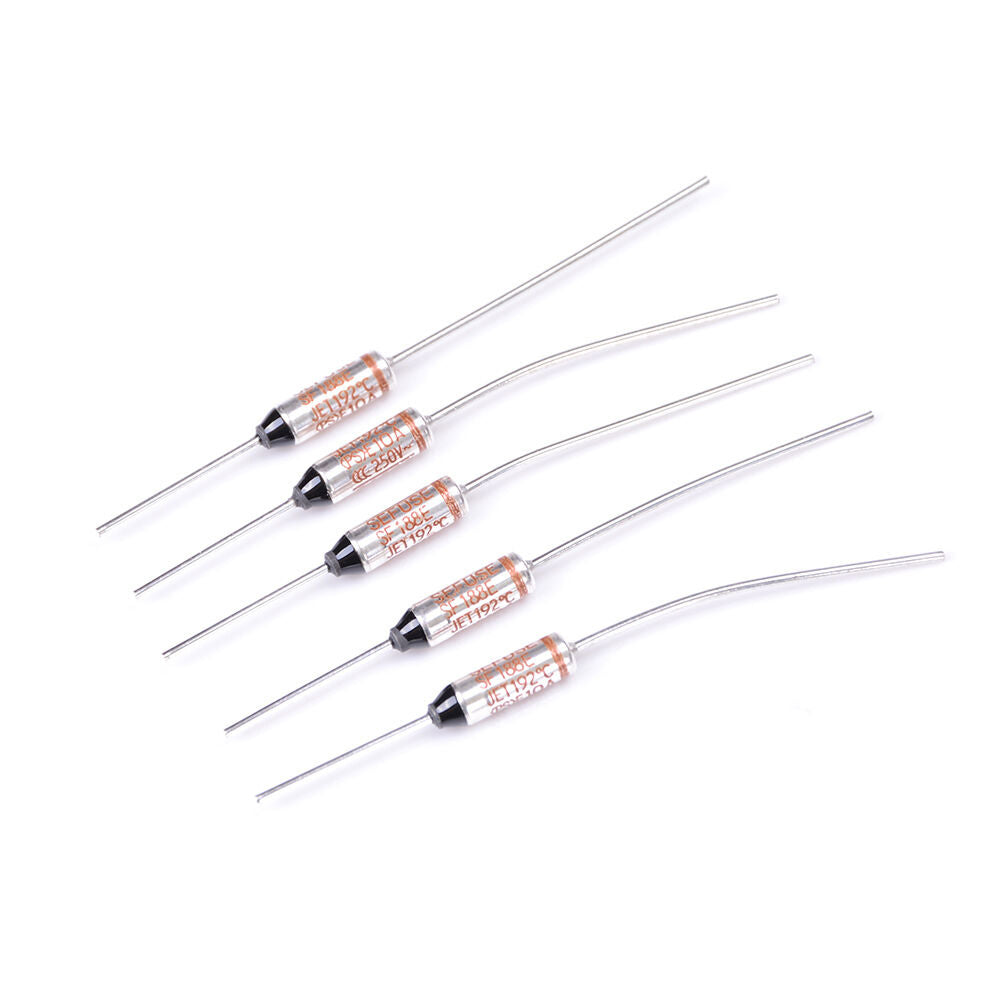 5Pcs/set SF188E SEFUSE Cutoffs   Thermal Fuse 192°C 10A 250V   .l8
