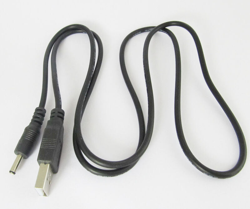 10pcs USB 2.0 A Male to 1.35 x 3.5mm DC Plug 5V DC Power Cable 3FT/1M