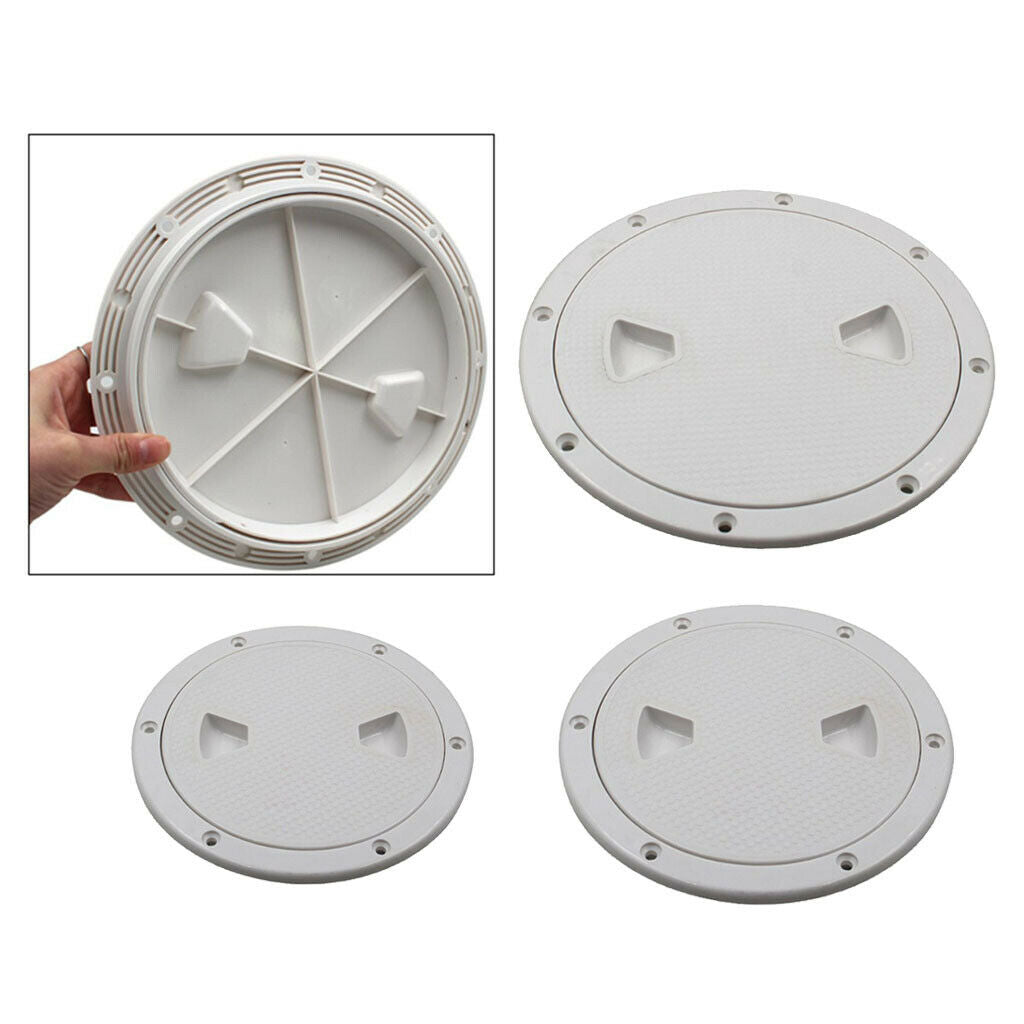 Boat Non Slip 4" Deck Inspection Access Hatch For Marine Corrosion Resistant