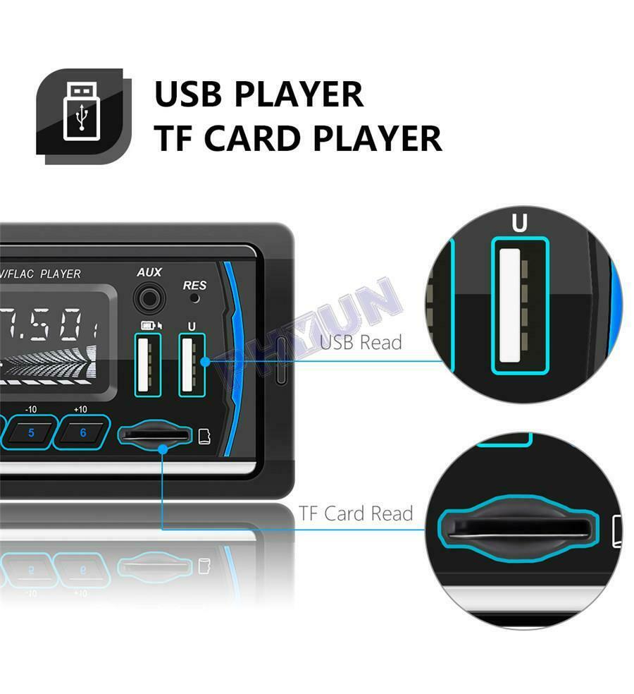 1DIN Car Radio Stereo Audio MP3 Player w/ DAB + Module FM / AM Tuner Universal
