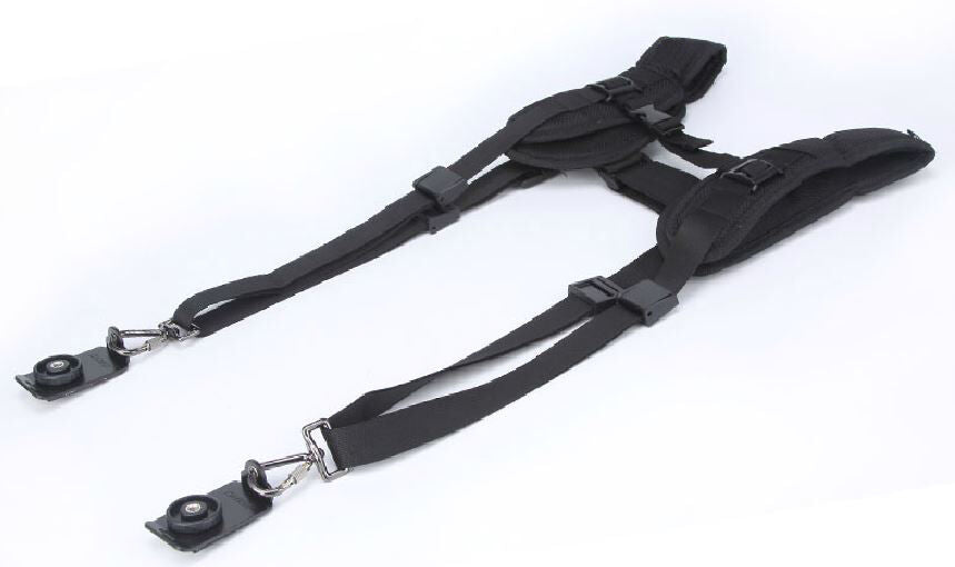 Quick Rapid Double Dual Shoulder Sling Belt Strap for 2/Two DSLR Digital Cameras