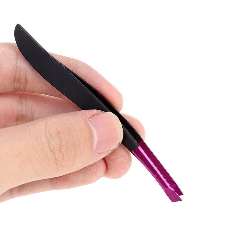 1Pc Stainless Steel Hair Removal Eyebrow Tweezers Clip Beauty Makeup Too.l8