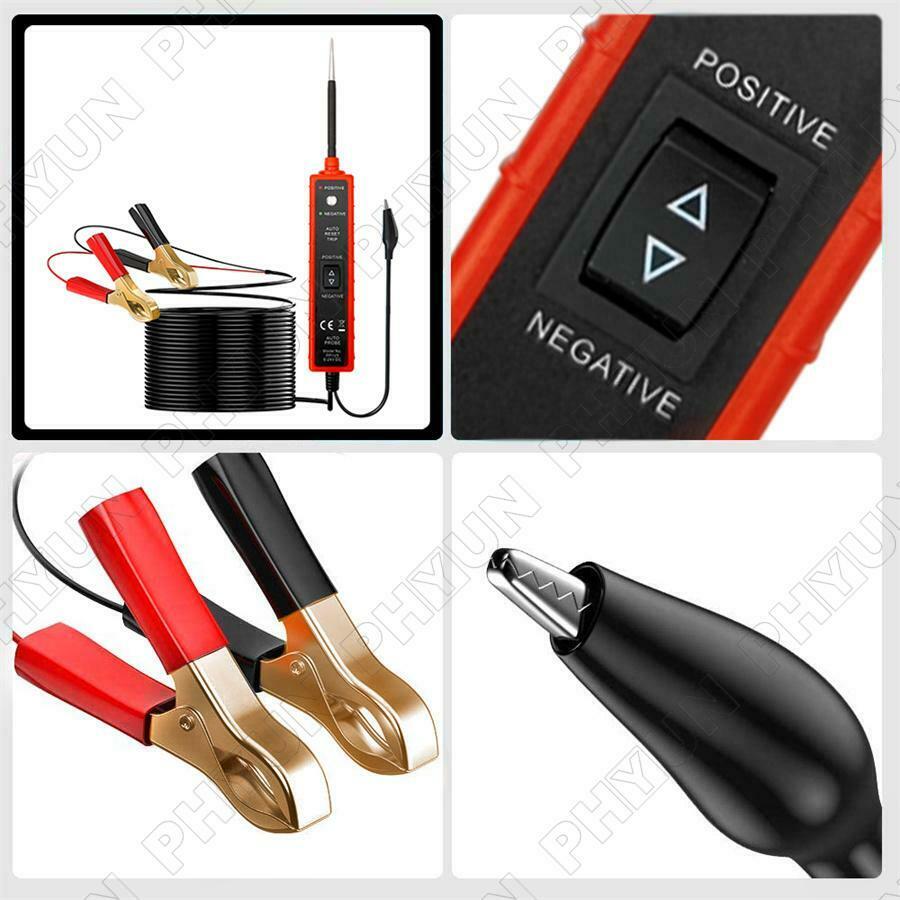 4 Meters Vehicle Power Circuit Electrical Tester + Short-circuit Protection Tool