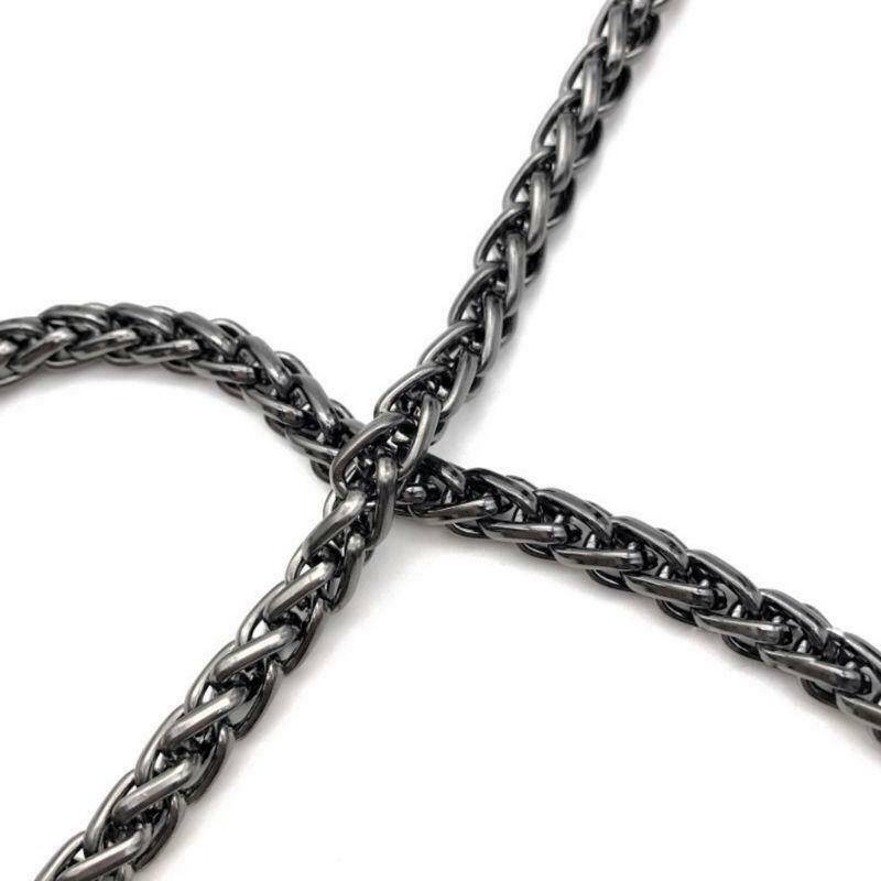 Black Metal Wallet Belt Chain Punk Hipster Pant Jean Key Chain Hip Hop Jewelry
