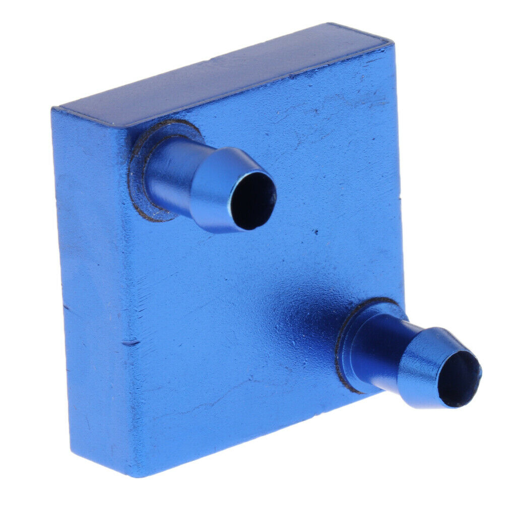 Aluminum Water Cooler Blocks for CPU Graphics Radiator Heatsinks 40x40mm Up