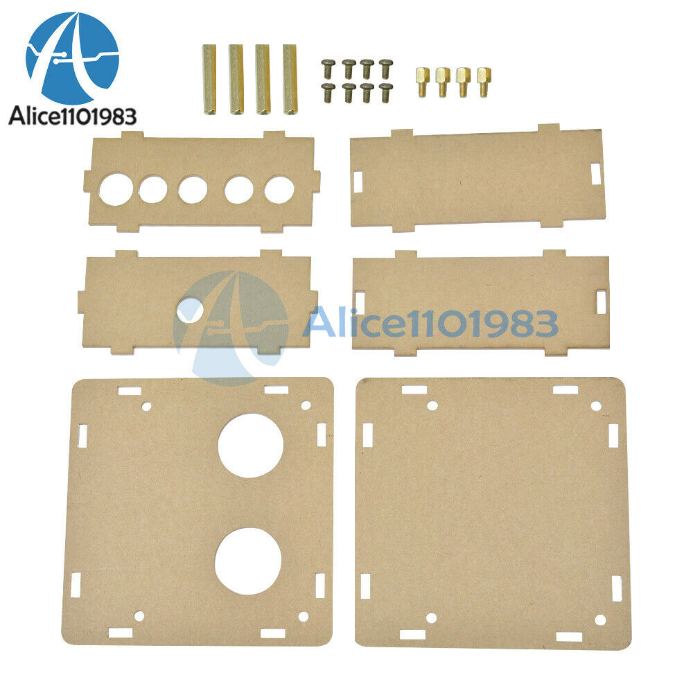 6J2 Tube PreAmplifier Case Pre-amp Headphone amp preamp buffer crylic Case