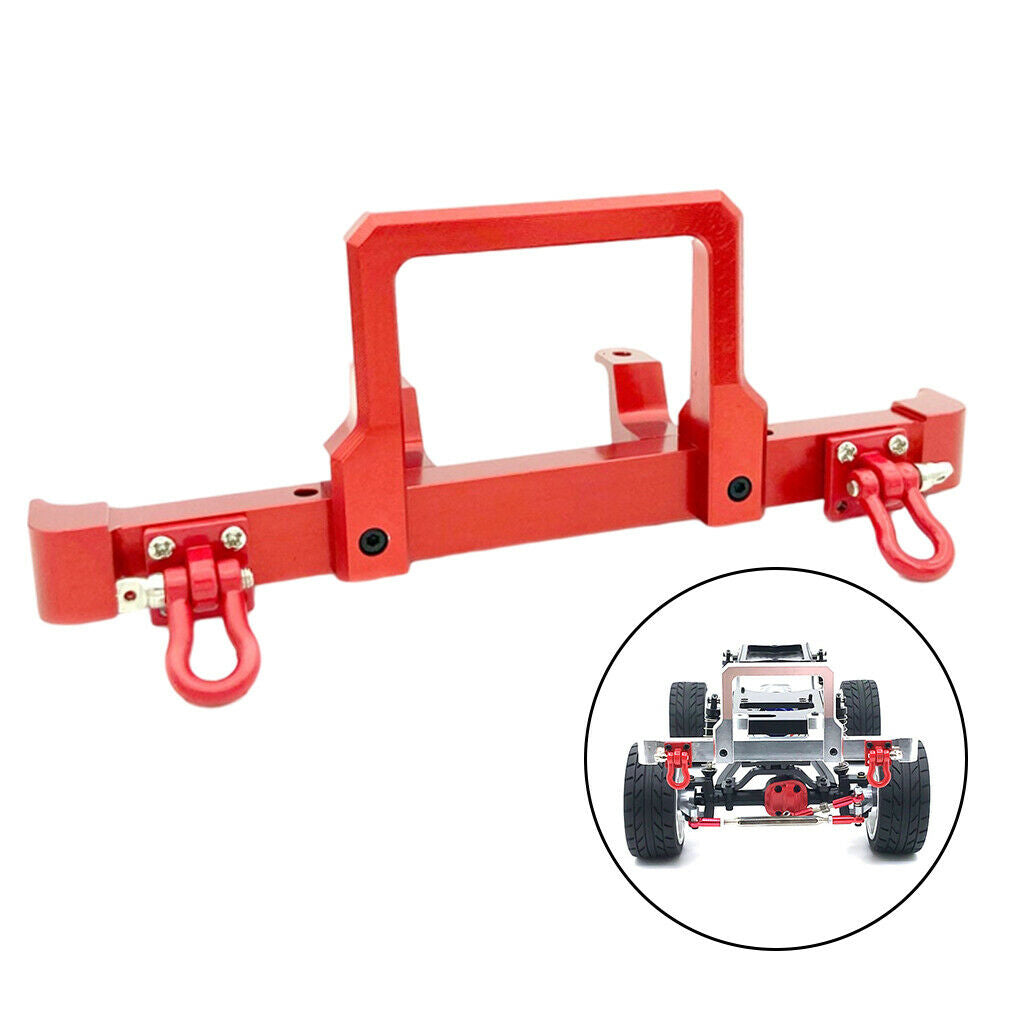 1/12 Aluminum Front Bumper Assembly for MN D90 D91 D96 MN90 MN96 MN99 Crawler