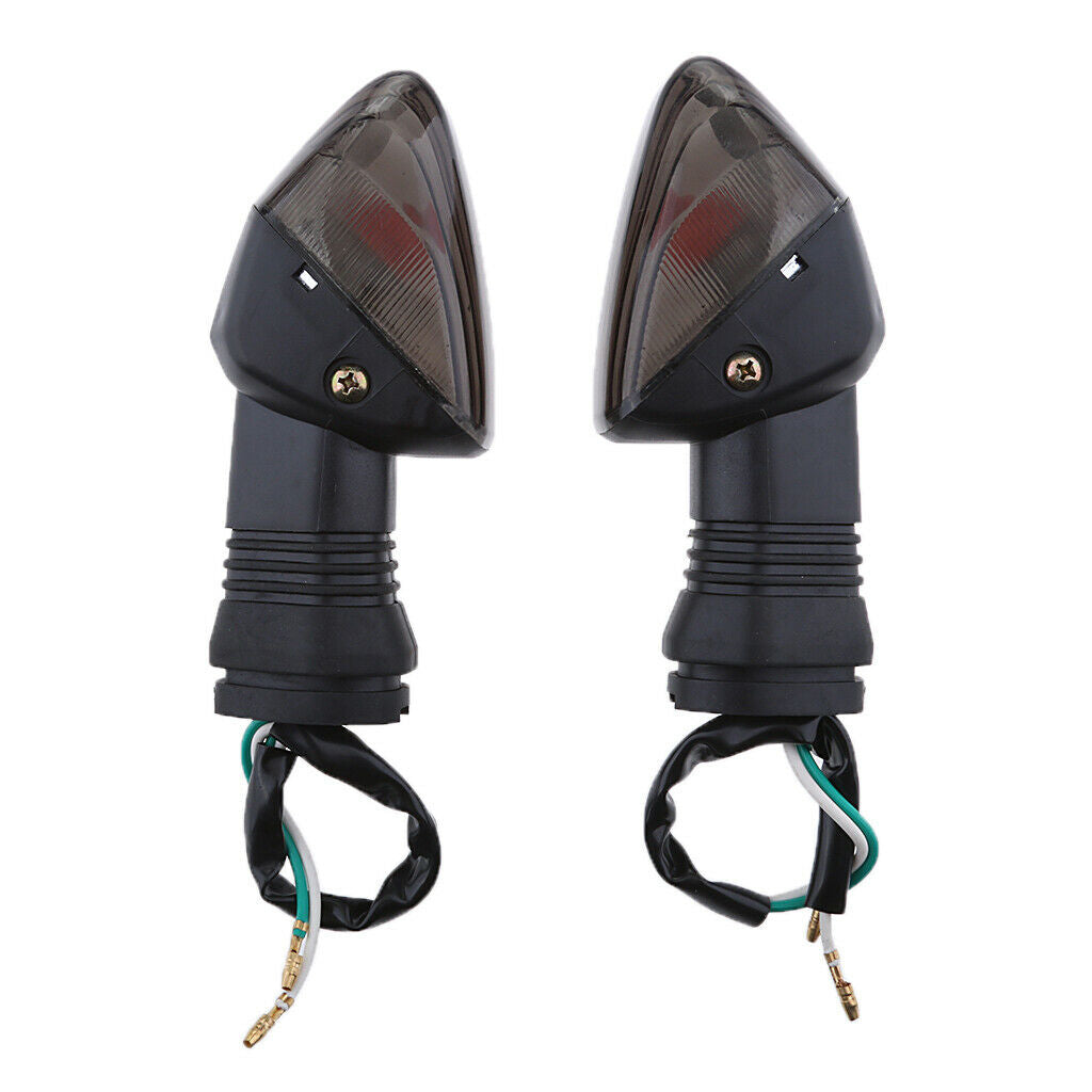 Turn Signal Light Front/Rear Lamp Indicator for Kawasaki ZX6R ZX6RR Smoke