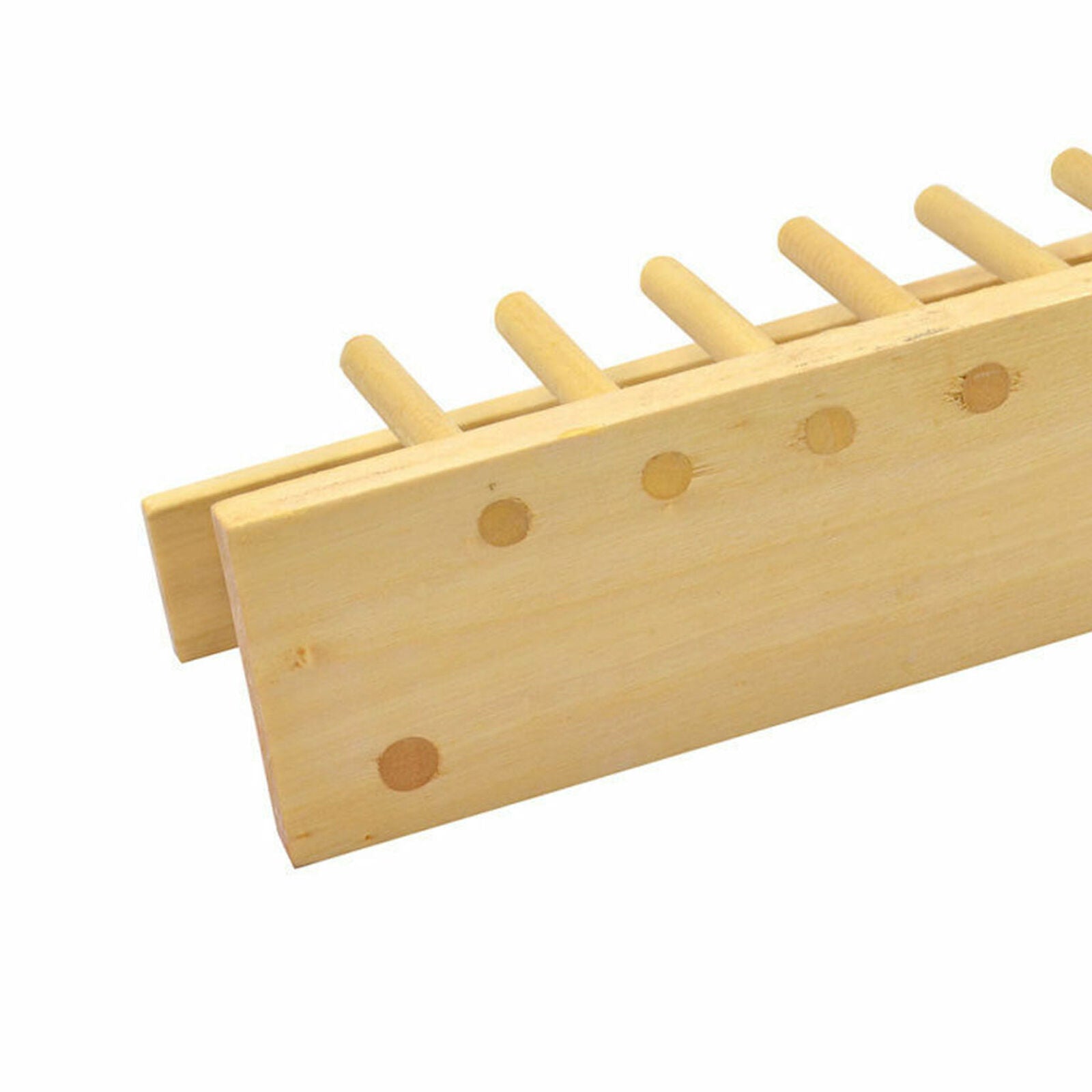 6 Holes 20mm Wooden Lab Test Tube Rack Holder Laboratory for Burette Stand