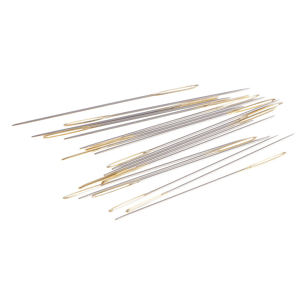 120Pcs Large Eye Embroidery Tapestry Darning Needle Sewing Tools Size 26 28
